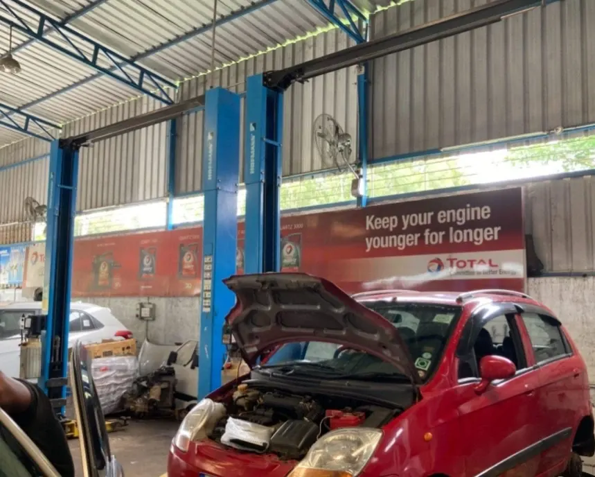 Royal Enfield engine oil replacement and polish